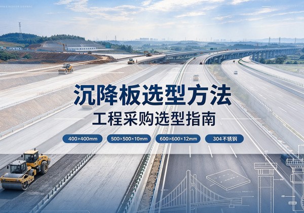 西乡塘沉降板选择方法