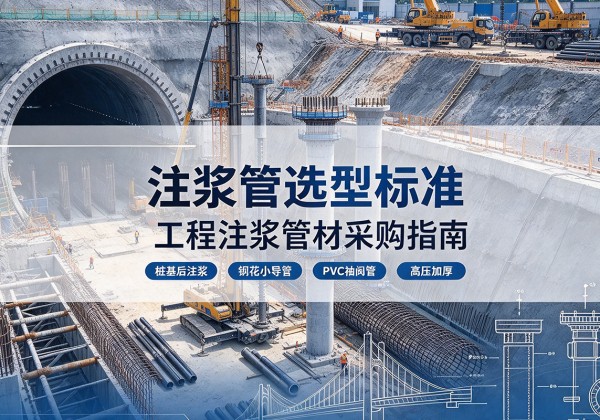 西乡塘注浆管选型标准